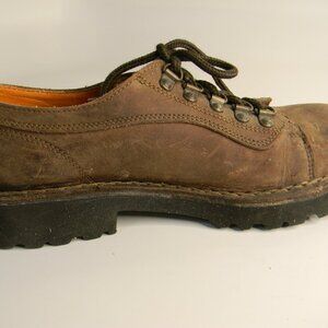 Mens Timberland Genuine Leather Upper Brown Shoes Size 8.5M